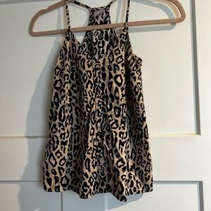 Leopard Print Women's Top